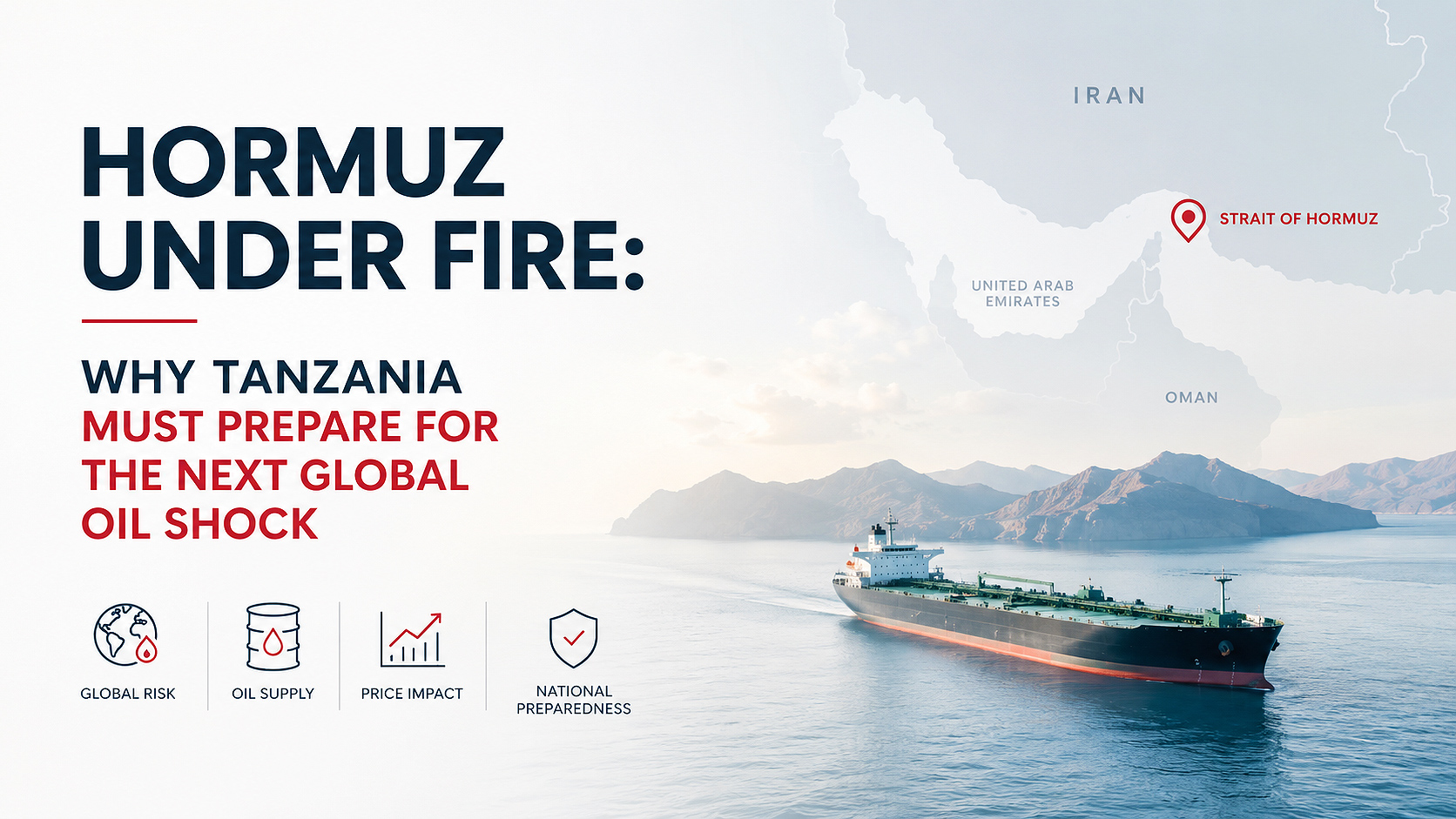 HORMUZ UNDER FIRE: WHY TANZANIA MUST PREPARE FOR THE NEXT GLOBAL OIL SHOCK