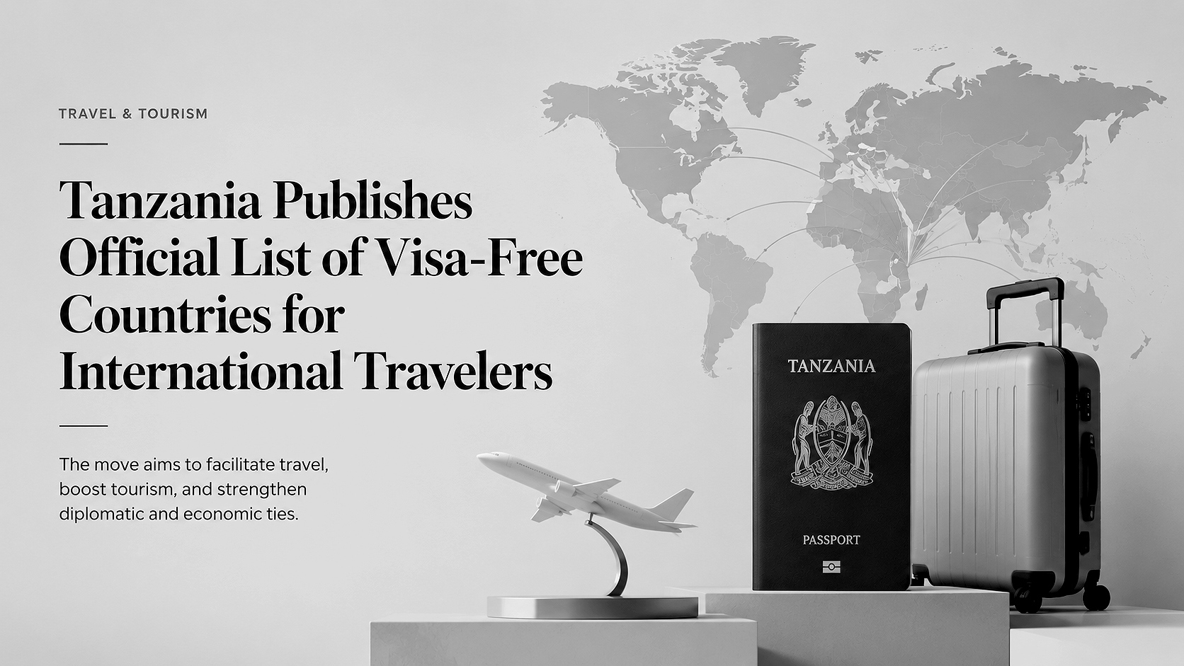 Tanzania Publishes Official List of Visa-Free Countries for International Travelers