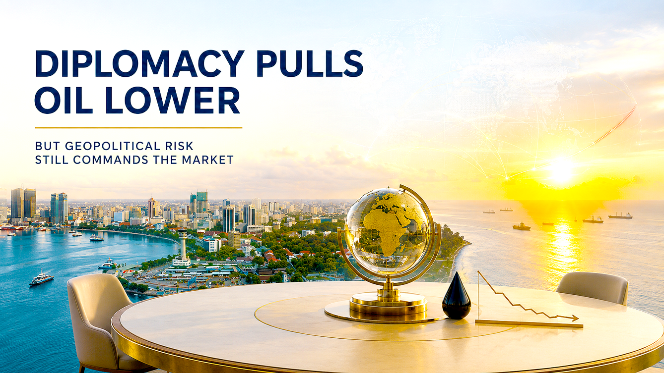 Diplomacy Pulls Oil Lower, but Geopolitical Risk Still Commands the Market